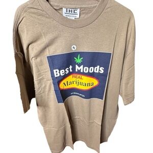 Unisex Size XL Men’s THC Khaki Graphic T-Shirt